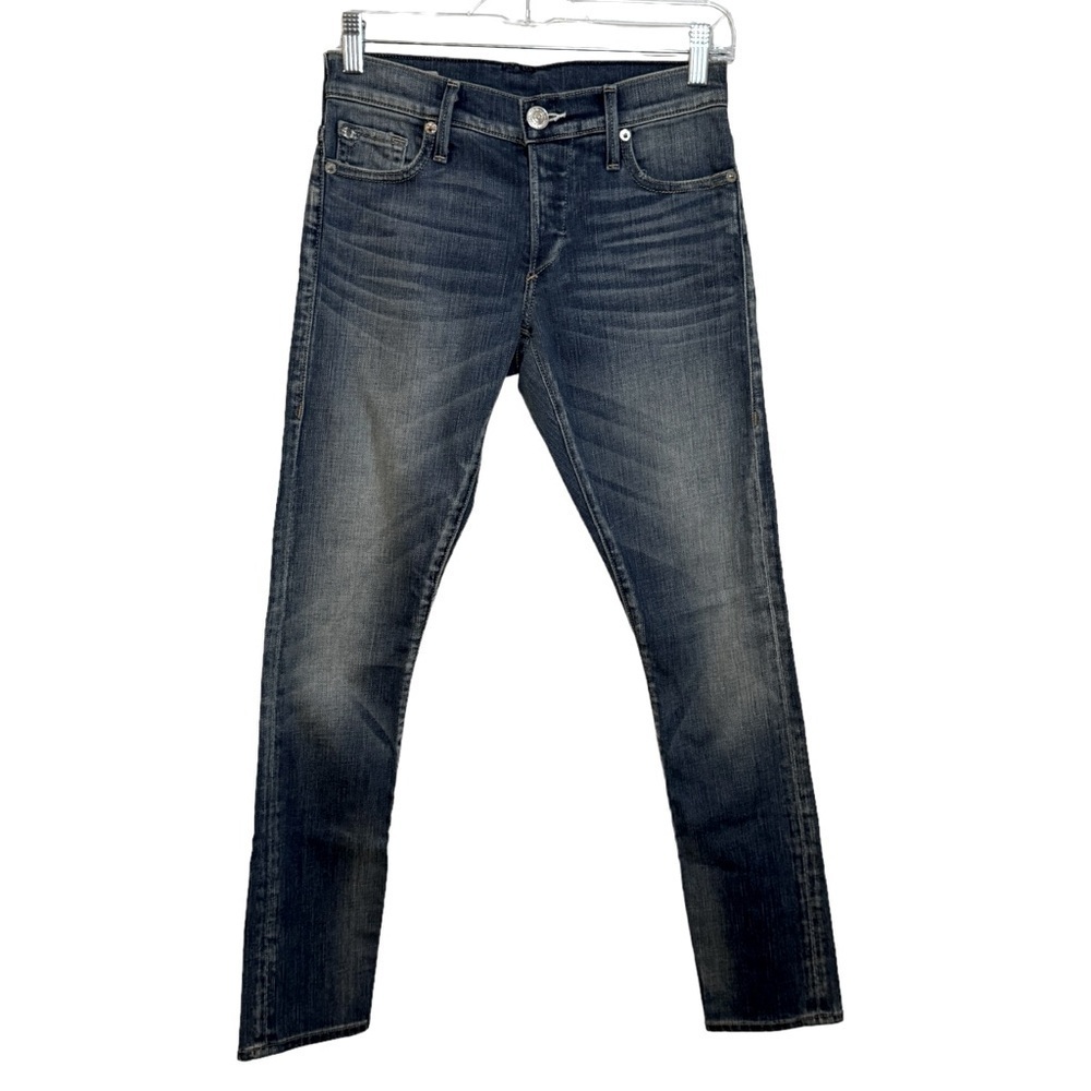 True Religion Liv Low Rise Relaxed Skinny denim jeans button fly women’s 24